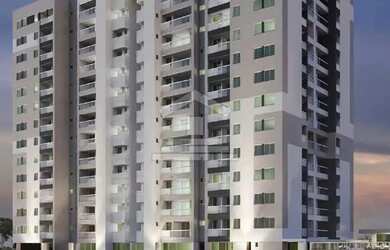 Imagem: O apartamento possui 1 Dormitório, 1 Banheiro, 1 Vaga na garagem