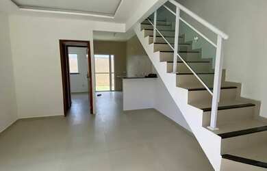 Imagem: A casa em condomínio possui 3 Dormitórios, 3 Banheiros, 2