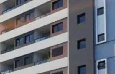 Imagem: O apartamento possui 1 Dormitório, 2 Banheiros, 1 Vaga na garagem