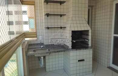Imagem 8: Apartamento Praia Grande. Piscina, Churrasqueira, Imóvel mobiliadoeVaranda