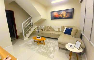 Imagem: A casa em condomínio possui 2 Dormitórios, 3 Banheiros, 1