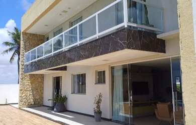 Imagem: A casa em condomínio possui 4 Dormitórios, 4 Banheiros, 5