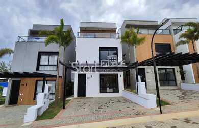 Imagem: A casa em condomínio possui 3 Dormitórios, 5 Banheiros, 2