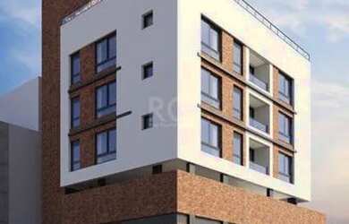 Imagem: O apartamento possui 1 Dormitório, 1 Banheiro, 1 Vaga na garagem