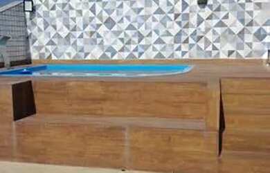 Imagem: O apartamento na cobertura possui 4 Dormitórios, 5 Banheiros