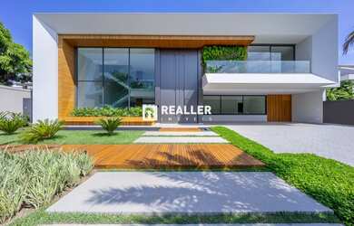 Imagem: A casa em condomínio possui 5 Dormitórios, 5 Banheiros, 4