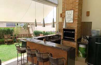 Imagem: A casa em condomínio possui 4 Dormitórios, 5 Banheiros, 4