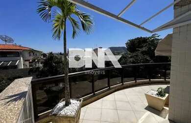 Imagem: O apartamento na cobertura possui 3 Dormitórios, 5 Banheiros