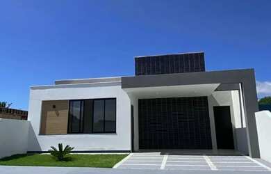 Imagem: A casa em condomínio possui 3 Dormitórios, 2 Banheiros, 2