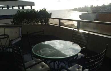 Imagem: O apartamento na cobertura possui 4 Dormitórios, 5 Banheiros