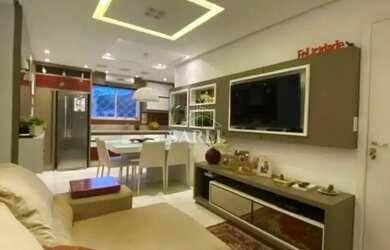 Imagem: O apartamento possui 2 Dormitórios, 1 Banheiro, 1 Vaga na garagem