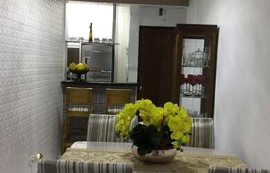 Imagem: O apartamento possui 1 Dormitório, 1 Banheiro, 1 Vaga na garagem