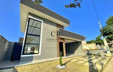 Imagem: A casa em condomínio possui 3 Dormitórios, 3 Banheiros, 4