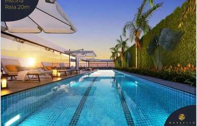 Imagem: O apartamento possui 2 Dormitórios, 3 Banheiros, 2 Vagas na