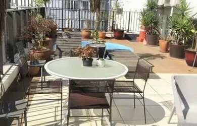 Imagem: O apartamento na cobertura possui 4 Dormitórios, 4 Banheiros