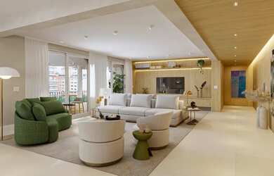 Imagem 4: Apartamento para venda em Consolação com 4 quartos, sendo 3 suítes...