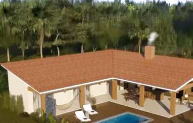 Imagem: A chácara possui 500m² de Área e está localizado em Mateus