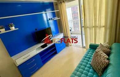 Imagem: O studio possui 2 Dormitórios, 1 Banheiro, 1 Vaga na garagem