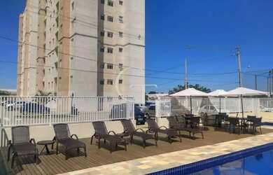 Imagem: O apartamento e possui 2 Dormitórios, 1 Banheiro, 1 Vaga na