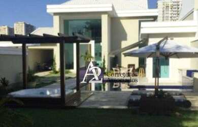 Imagem: A casa em condomínio possui 5 Dormitórios, 5 Banheiros, 5