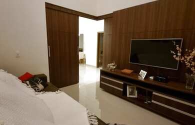 Imagem: A casa em condomínio possui 3 Dormitórios, 4 Banheiros, 2