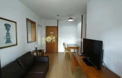 Imagem: O studio possui 2 Dormitórios, 1 Banheiro, 1 Vaga na garagem