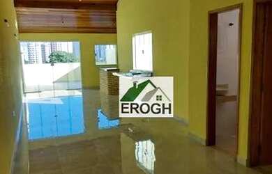 Imagem: O apartamento na cobertura possui 3 Dormitórios, 2 Banheiros