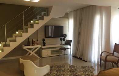 Imagem: O apartamento na cobertura possui 3 Dormitórios, 4 Banheiros