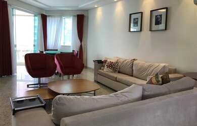 Imagem 12: Apartamento Mobiliado em Condomínio Frente Mar para Locação Anual na Meia Praia