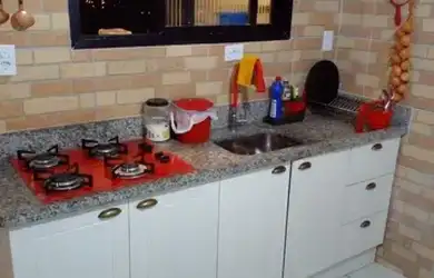 Imagem: O apartamento possui 1 Dormitório, 1 Vaga na garagem, Imóvel