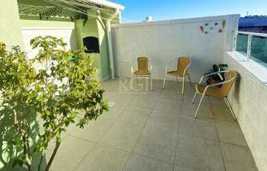 Imagem: O apartamento na cobertura possui 2 Dormitórios, 2 Banheiros