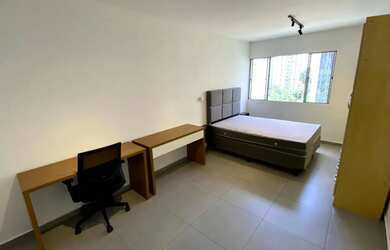 Imagem: O apartamento possui 1 Dormitório, 1 Banheiro e 29m² de Área