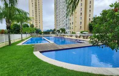 Imagem: O apartamento possui 2 Dormitórios, 2 Banheiros, 1 Vaga na