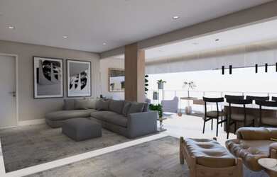 Imagem: O apartamento possui 3 Dormitórios, 4 Banheiros, 2 Vagas na