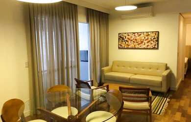 Imagem: O apartamento possui 1 Dormitório, 1 Banheiro, 1 Vaga na garagem