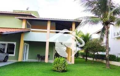 Imagem: A casa em condomínio possui 5 Dormitórios, 3 Banheiros, 1