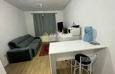 Imagem: O apartamento possui 1 Dormitório, 1 Banheiro, 40m² de Área