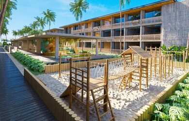 Imagem: O apartamento possui 2 Dormitórios, 2 Banheiros, 1 Vaga na