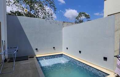 Imagem 3: Alugo casa térrea com piscina 3 4 sendo 1 suíte