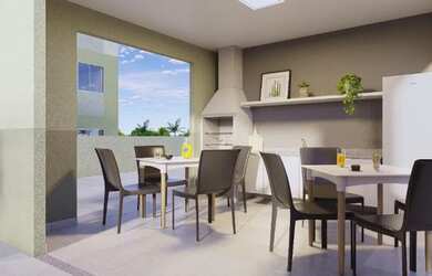 Imagem 4: KM - Apê 1Q no Recanto das Águias com sinal a partir de R$1.000, financiamento...