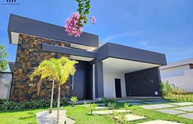 Imagem: A casa em condomínio possui 3 Dormitórios, 5 Banheiros, 4