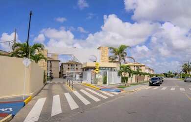 Imagem: A casa em condomínio possui 3 Dormitórios, 1 Banheiro, 1 Vaga