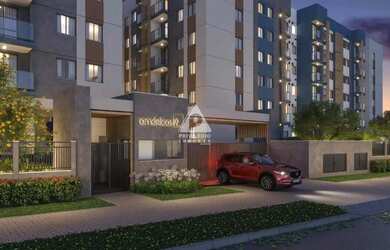 Imagem: O apartamento possui 3 Dormitórios, 1 Banheiro, 1 Vaga na garagem