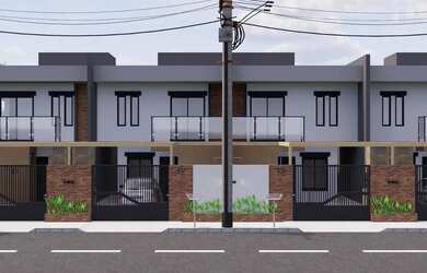 Imagem: A casa possui 2 Dormitórios, 1 Banheiro, 1 Vaga na garagem