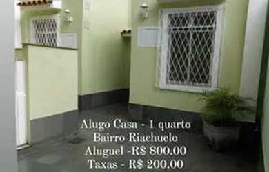 Imagem 1: Linda casa de 1Q. Bairro Riachuelo lado Marechal Rondon - R$800,00 200,00...