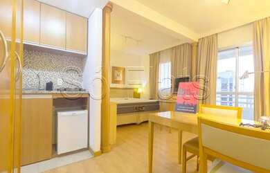 Imagem 1: Flat em Pinheiros com fácil acesso a Avenida Rebouças disponível para locação