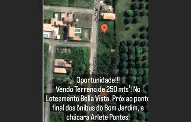 Imagem: O terreno possui 250m² de Área e está localizado em Paço