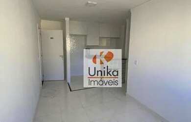 Imagem: O apartamento possui 2 Dormitórios, 1 Banheiro, 1 Vaga na garagem