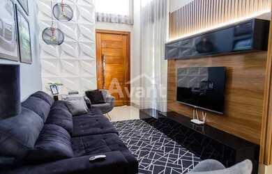 Imagem: A casa possui 3 Dormitórios, 4 Banheiros, 4 Vagas na garagem