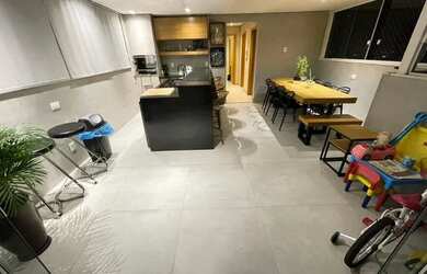 Imagem: O apartamento na cobertura possui 4 Dormitórios, 4 Banheiros